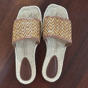 Schutz Bally Woven Sandals